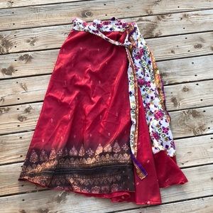 Darn good Yarn wrap skirt